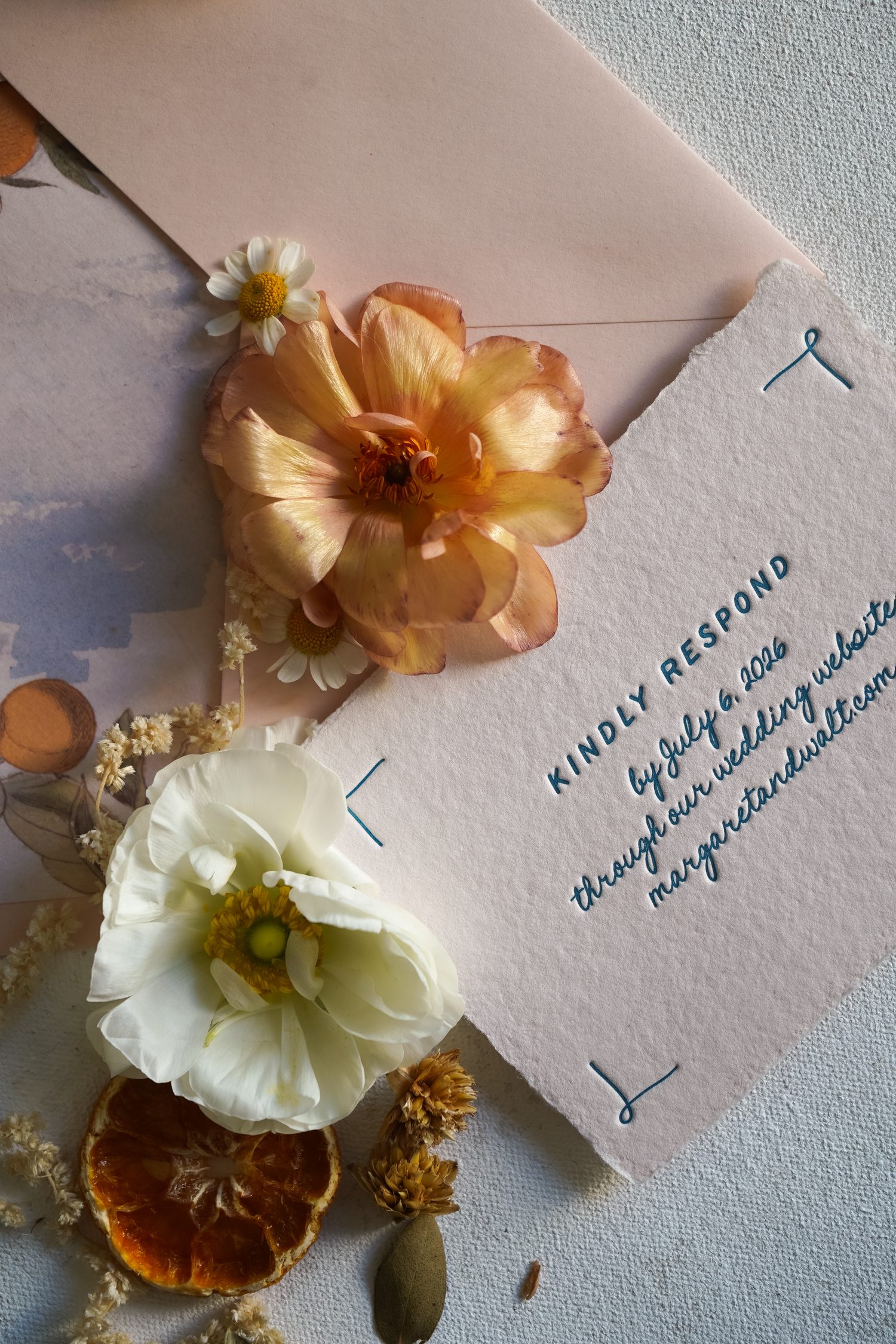RSVP online cards without QR code